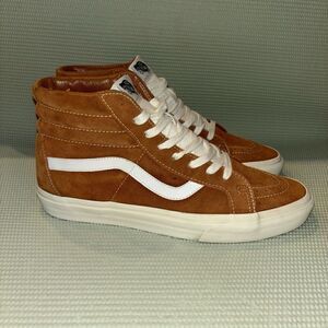 Vans Sk8 Hi Shoes Suede Reissue Old Skool Men’s Size 10.5 721277 Golden Brown